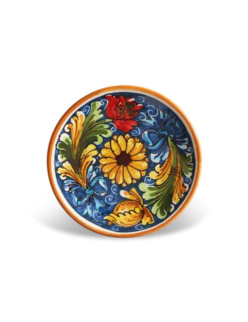 Small plate Caltagirone ceramic